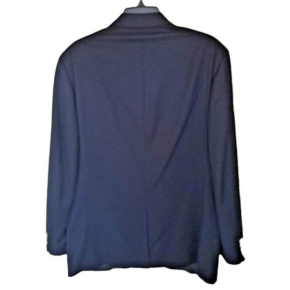American Living Mens Classic Navy‎ Blue Blazer Gold Buttons Sz 40 R Single Vent